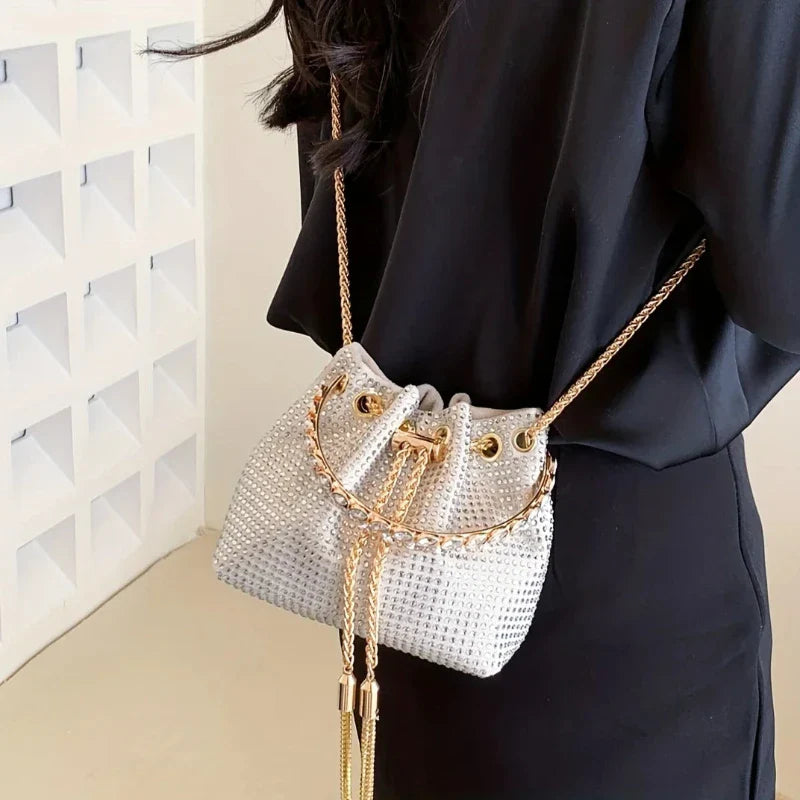 Sac Femme Bourse Luxueux à Strass