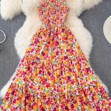 Robe Bohème à imprimé floral pour femmes Fitta