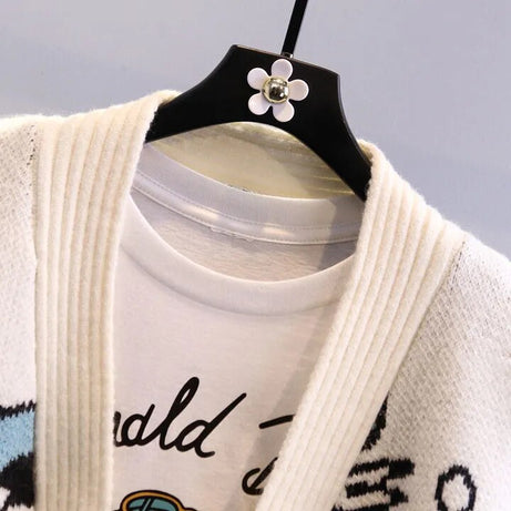 Donald-Cartoon-Jacke für Damen