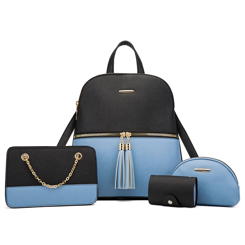 Ensemble Sac à Dos et Portefeuille Femme