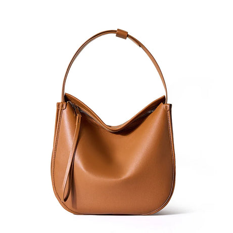 Sac à main cuir marron bandoulière