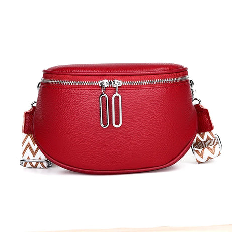 Sac à main banane cuir femme