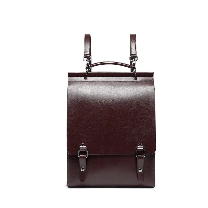 Sac à Dos Cartable Design Vintage pour Femme