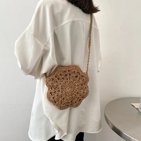 Petit sac à main osier