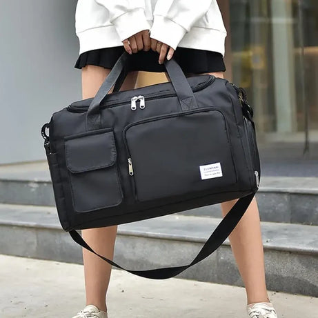 Sac à main avion toile multi poche
