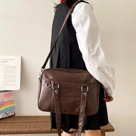 Sac Cartable Femme de Style Japonais