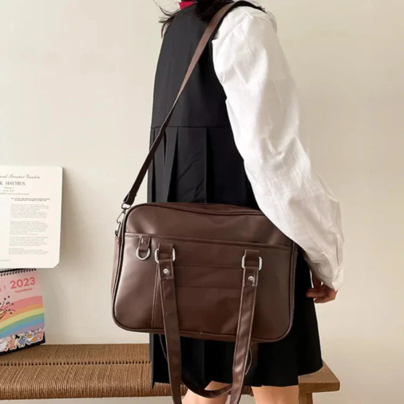 Sac Cartable Femme de Style Japonais