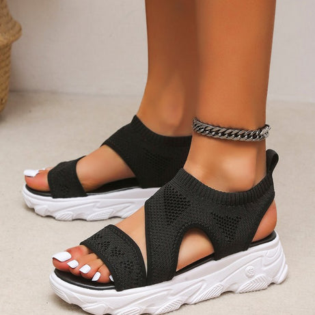 Sandales d'Été en Maille pour Femme - Gladiateur