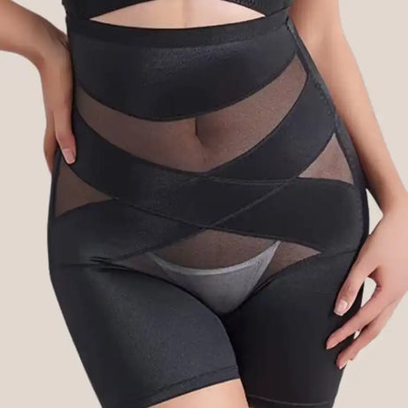 Shorty amincissant taille haute