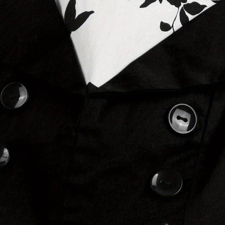 Robe vintage Noire & Blanche Soirée 50's