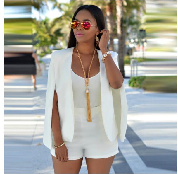 Karina | Blazer Cape Manteau - Élégance Stylée