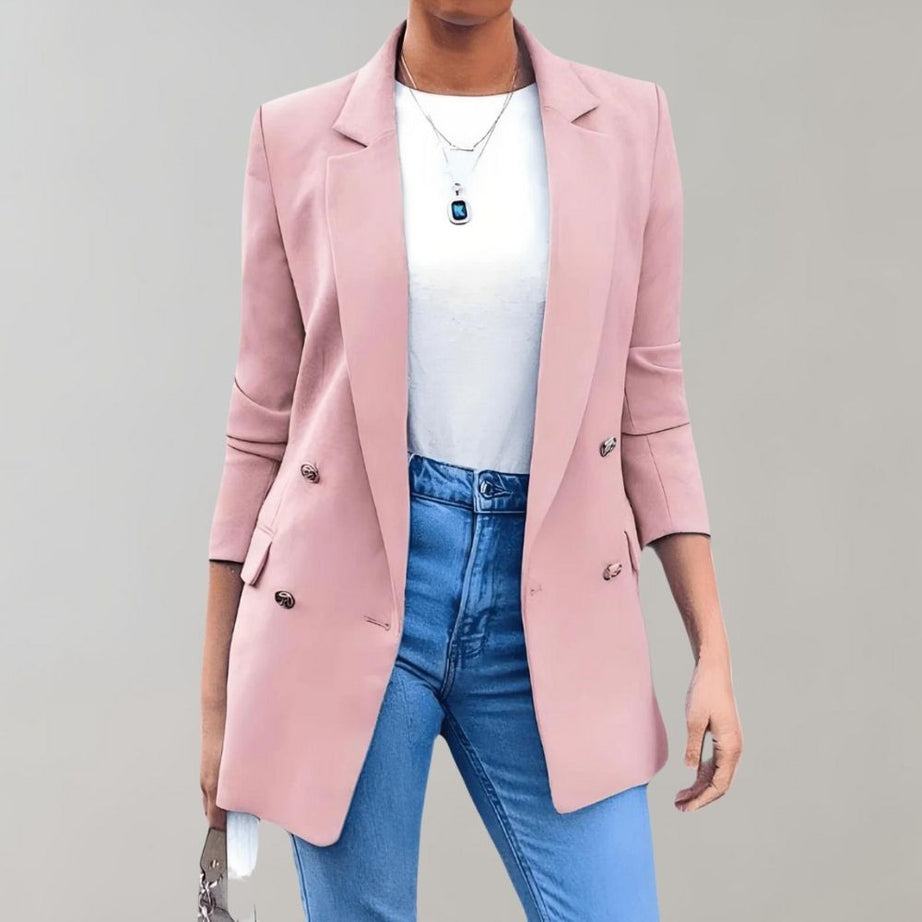 Blazer Femme Élégant - Polyvalent & Confort