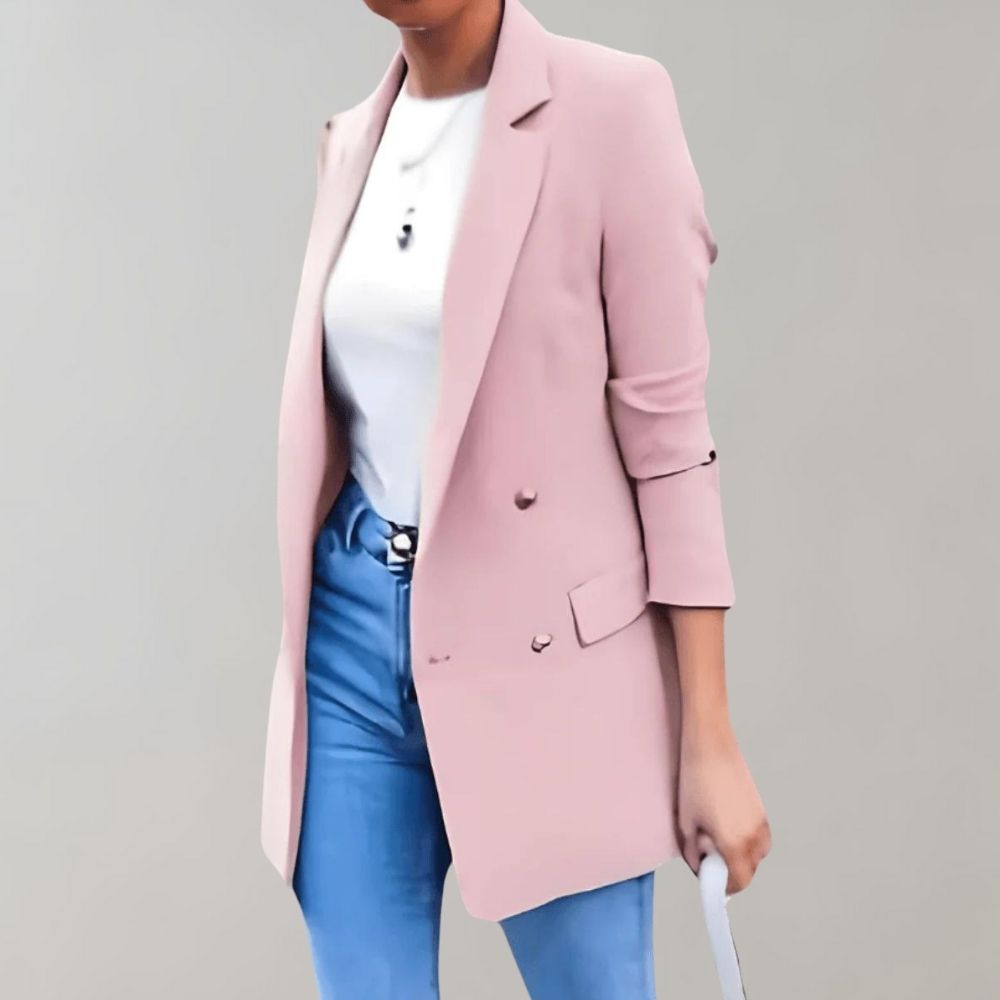 Blazer Femme Élégant - Polyvalent & Confort