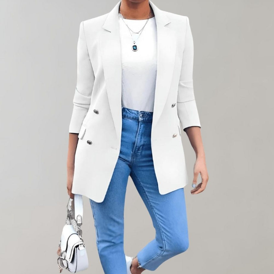 Blazer Femme Élégant - Polyvalent & Confort