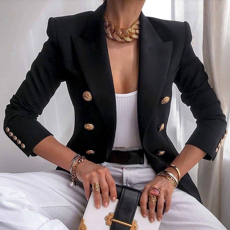 Blazer Femme Luxe - Élégant & Confortable