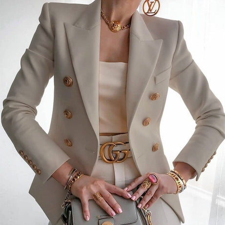 Blazer Femme Luxe - Élégant & Confortable