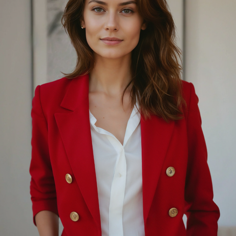 Blazer Femme Luxe - Élégant & Confortable
