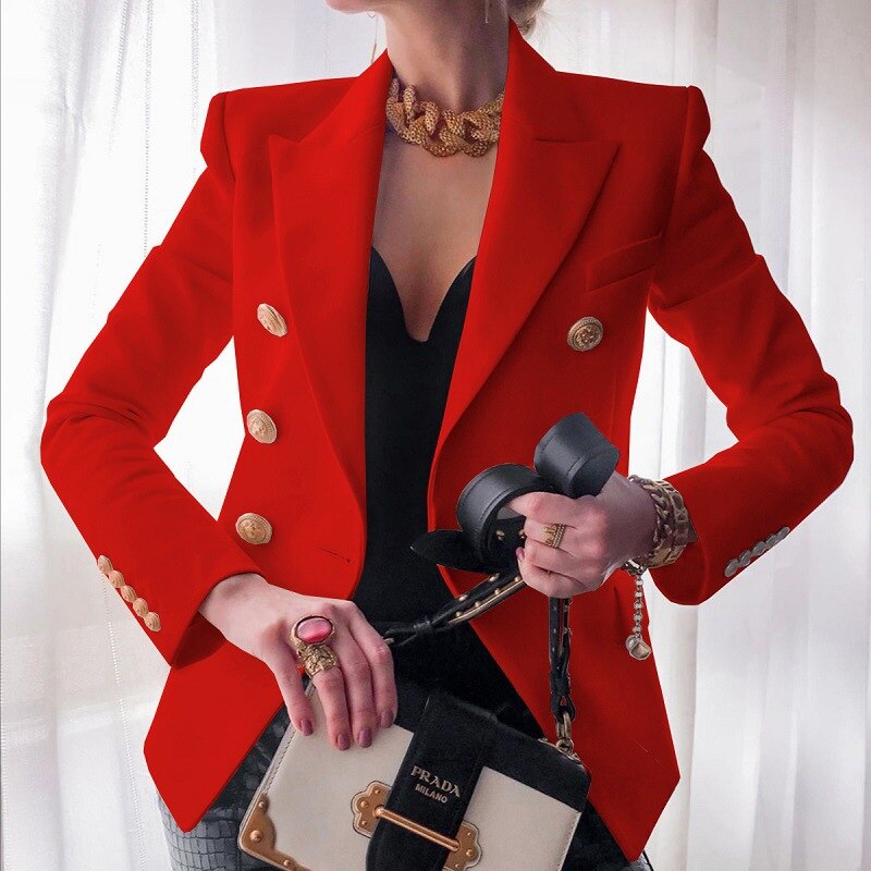 Blazer Femme Luxe - Élégant & Confortable