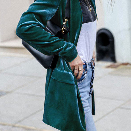 Blazer Velours Femme - Chic & Urbain | Rosalia