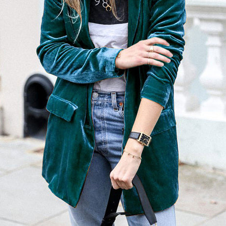 Blazer Velours Femme - Chic & Urbain | Rosalia