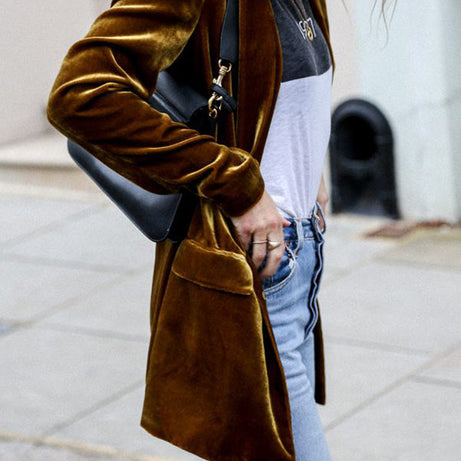 Blazer Velours Femme - Chic & Urbain | Rosalia