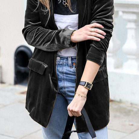 Blazer Velours Femme - Chic & Urbain | Rosalia