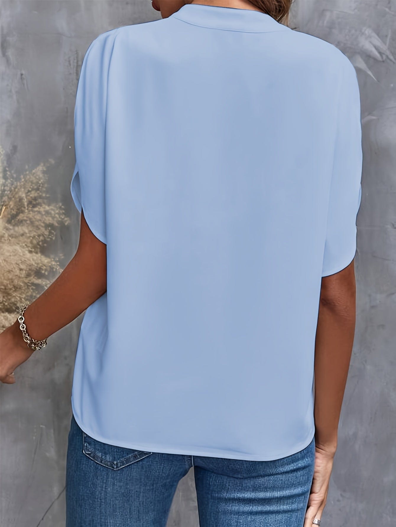 Blouse Élégante Femme - Satin Doux et Confort Raffiné