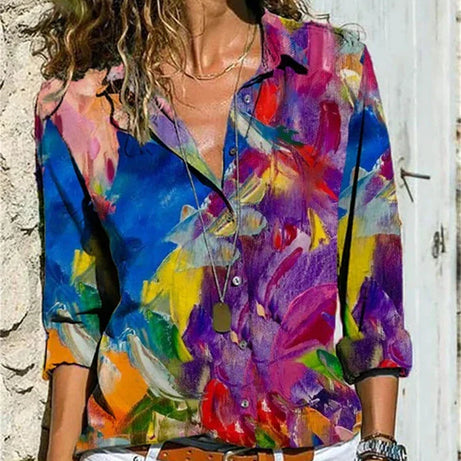 Blouse Séverine - Élégante et Confortable Pour Femmes