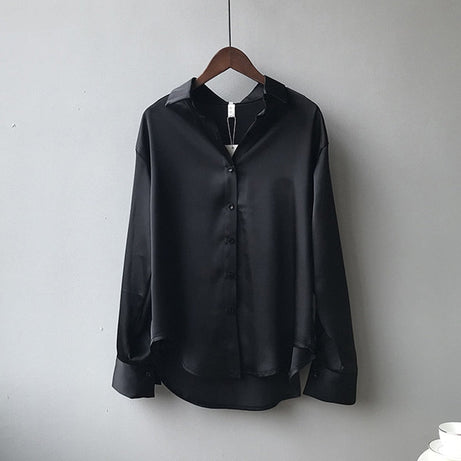 Blouse Femme - Coupe Droite, Manches retroussables - Kring