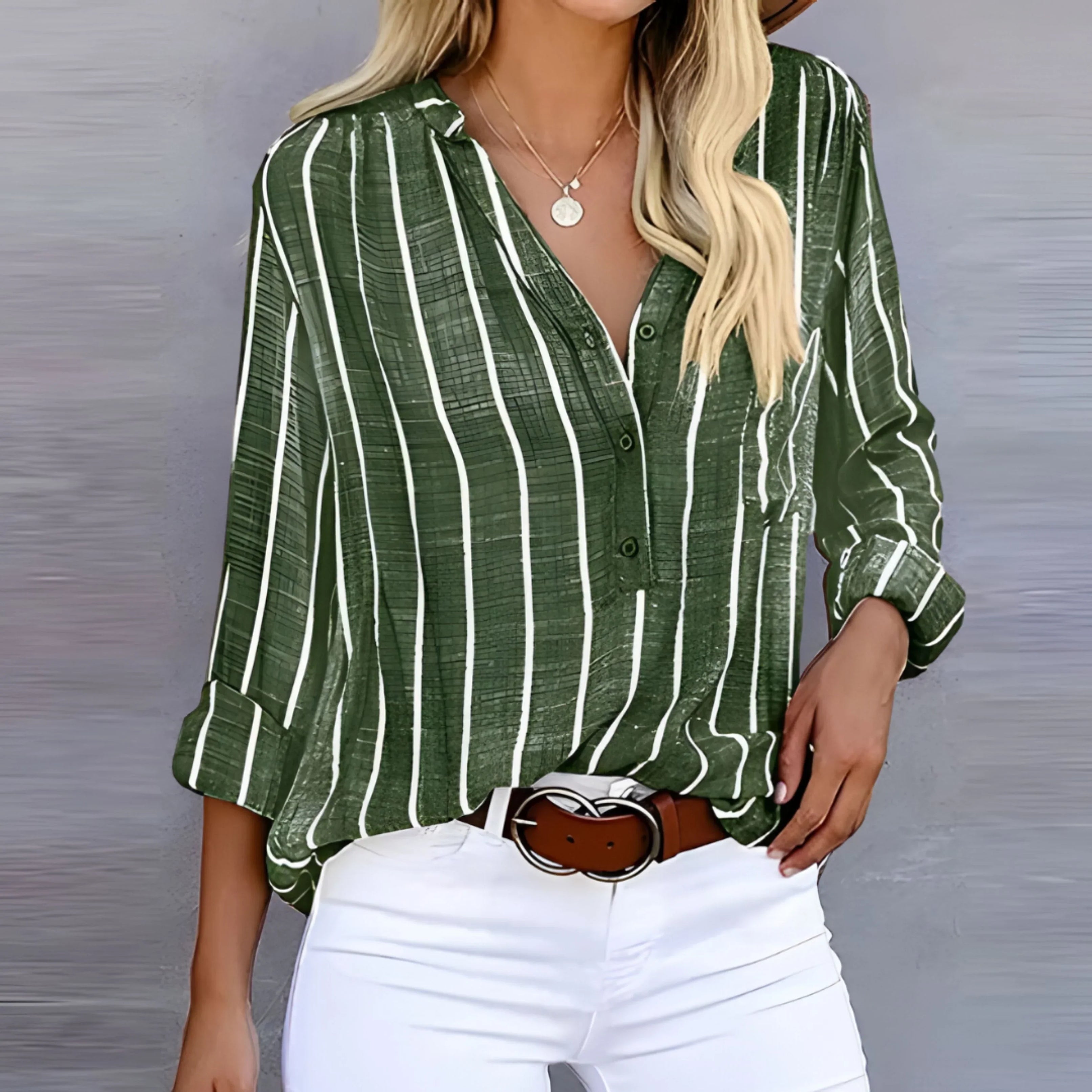 Blouse Femme Rayée - Élégante et Confortable | Tendance