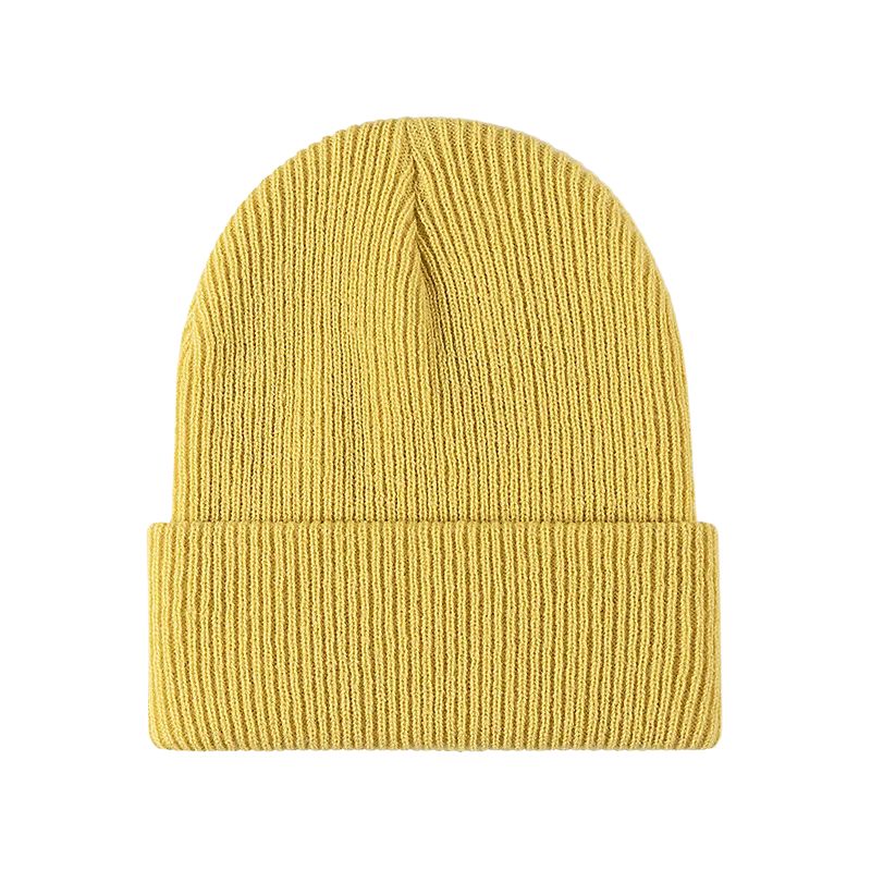 Bonnet Côtelé Chic Femme