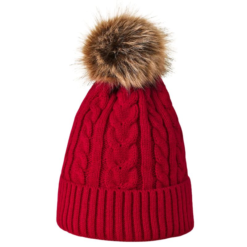 Bonnet Femme à Pompon