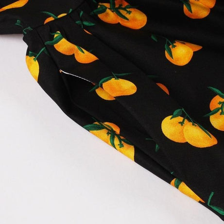 Robe vintage Pêches