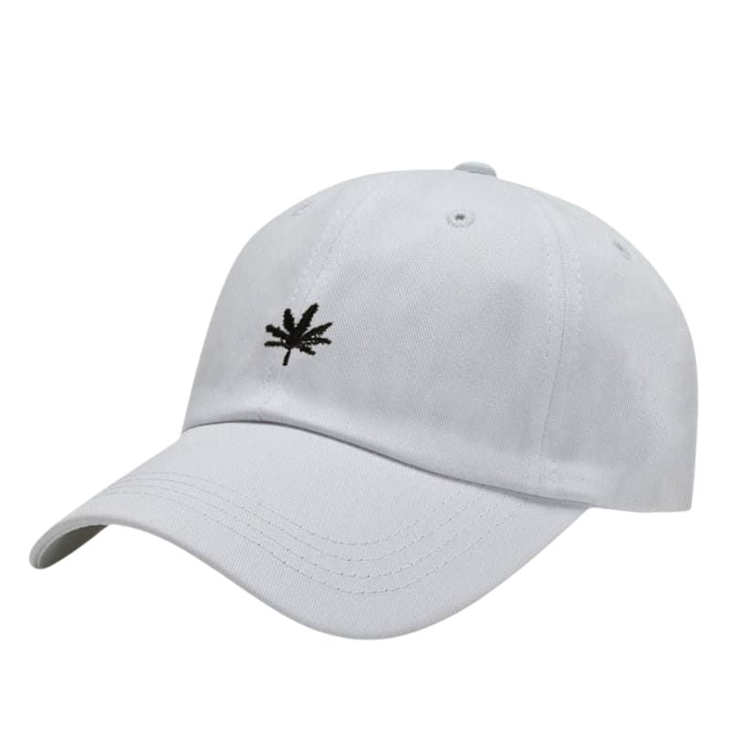 Casquette Baseball Feuille Brodée