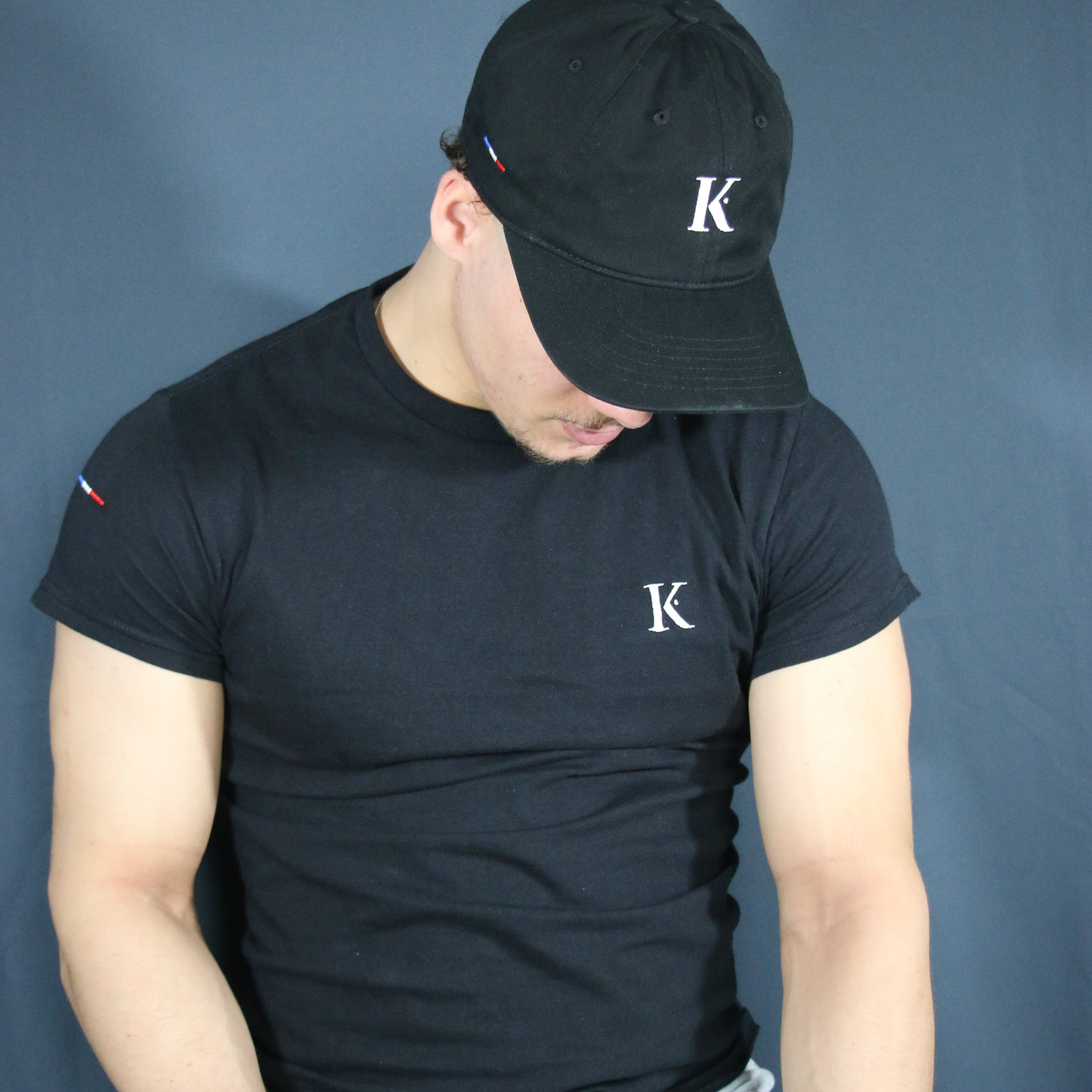 Casquette en Coton Bio Brodée K