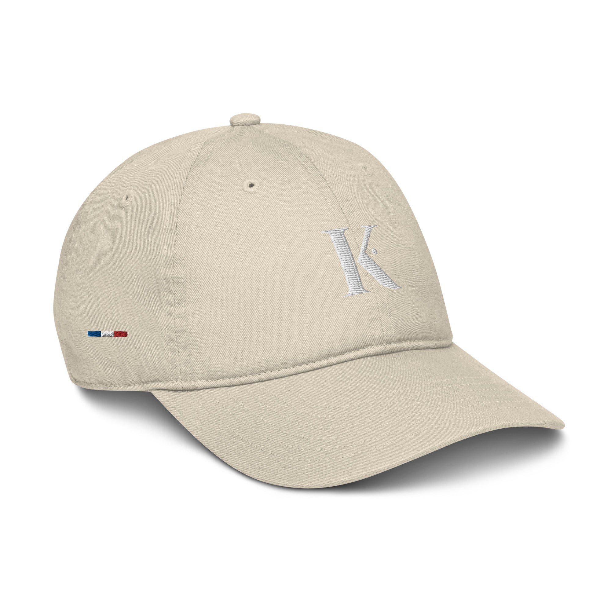Casquette en Coton Bio Brodée K