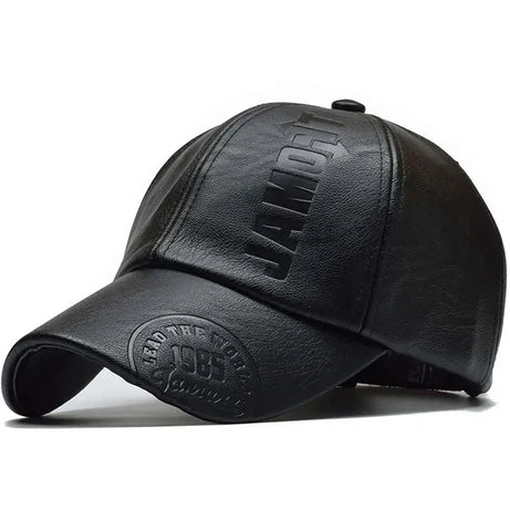 Casquette en Cuir Léger