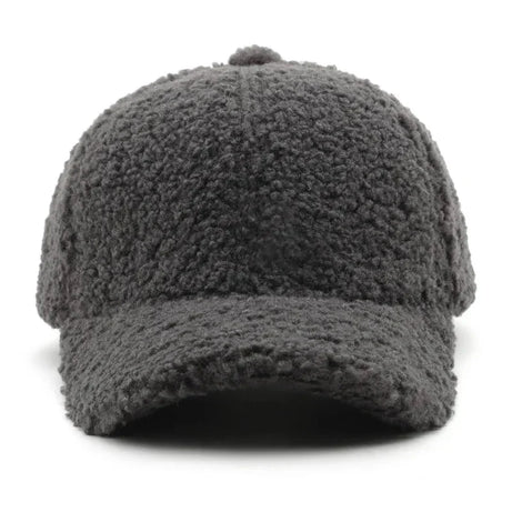 Casquette en laine simple