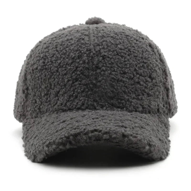 Casquette en laine simple