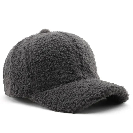 Casquette en laine simple
