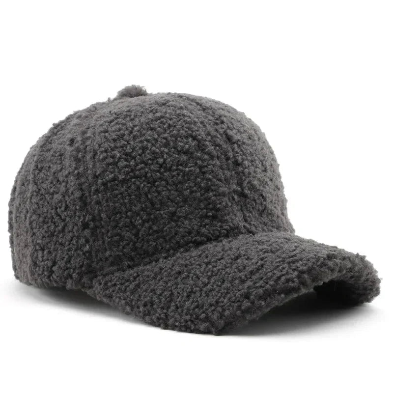 Casquette en laine simple