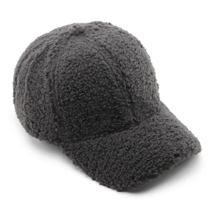 Casquette en laine simple