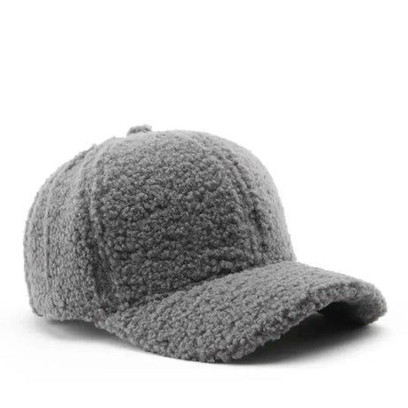 Casquette en laine simple