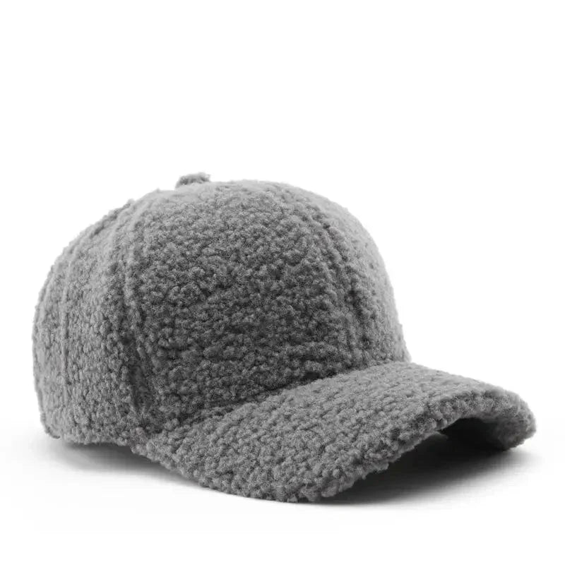 Casquette en laine simple
