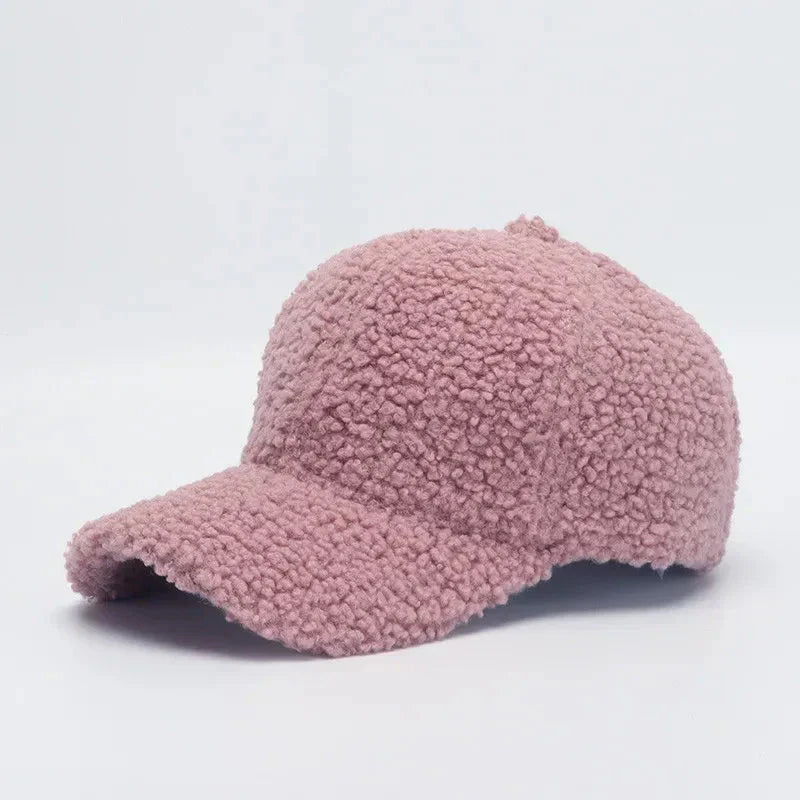 Casquette en laine simple