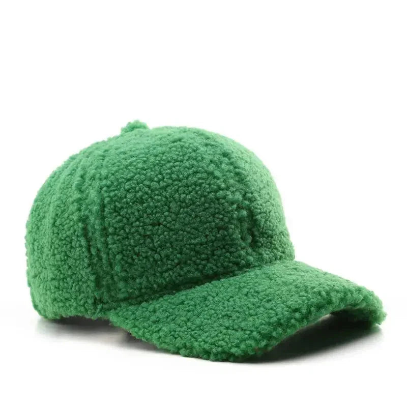Casquette en laine simple