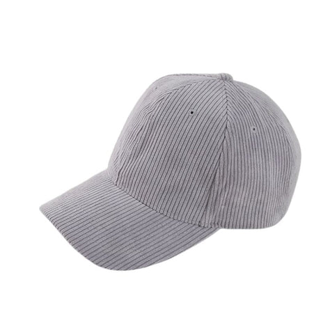Casquette Femme Velours Cotelé