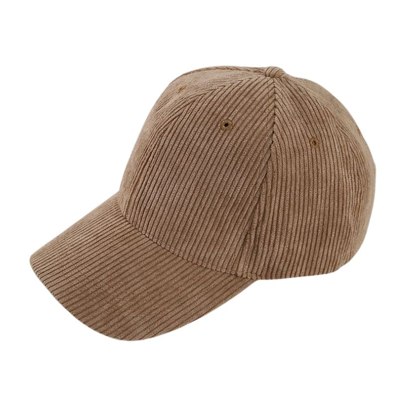 Casquette Femme Velours Cotelé