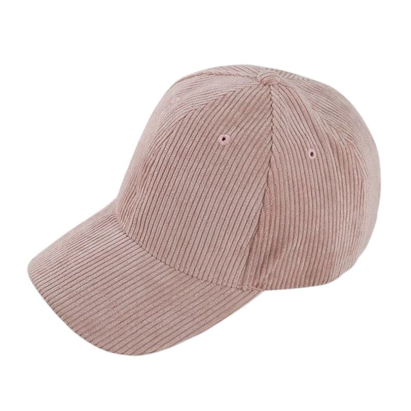 Casquette Femme Velours Cotelé