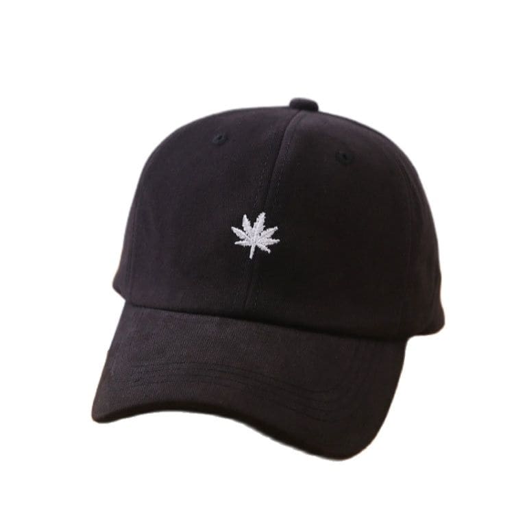 Casquette Feuille Brodée Baseball